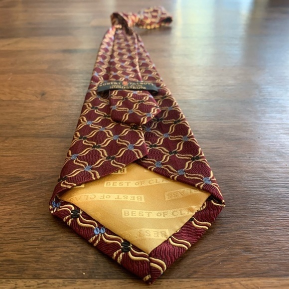 Robert Talbott “Best of Class” Burgundy Tie - Picture 7 of 8